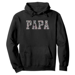 Funny Papa Hunting Hoodie Deer Hunter Father's Day Camouflage Flag TS11 Black Print Your Wear