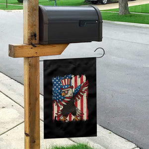 Funny Patriotic Dabbing American Flag Bald Eagle 4th Of July Garden Flag TS11 Print Your Wear