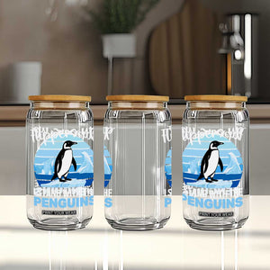 Funny Penguin Resist Glass Can Flippers Up I Stand With The Penguins TS02 Print Your Wear