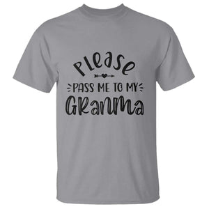 Funny Please Pass Me To My Grandma T Shirt Soon To Be Grandma TS11 Sport Gray Print Your Wear
