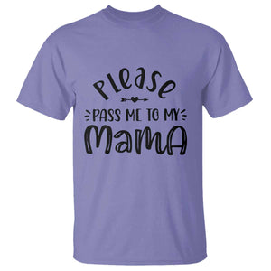Funny Please Pass Me To My Mama T Shirt Soon To Be Mom TS11 Violet Print Your Wear