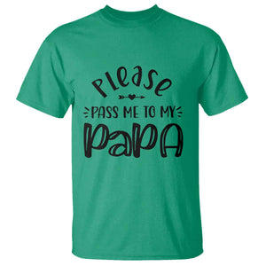 Funny Please Pass Me To My Papa T Shirt Soon To Be Dad TS11 Irish Green Print Your Wear