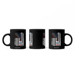 Funny Pouring Beer American Flag 4th Of July Craft Brewery Coffee Mug TS11 Print Your Wear