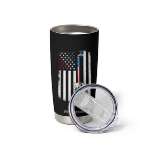 Funny Pouring Beer American Flag 4th Of July Craft Brewery Tumbler Cup TS11 Print Your Wear