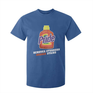 Funny Pride Removes Stubborn Orange Stains T Shirt For Kid Pride Month LGBTQ TS11 Royal Blue Print Your Wear