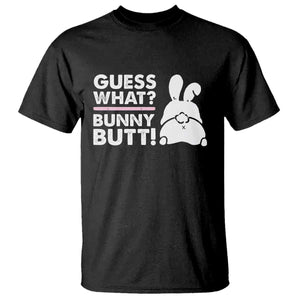 Funny Rabbit Guess What Bunny Butt T Shirt TS11 Black Print Your Wear