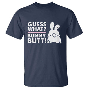 Funny Rabbit Guess What Bunny Butt T Shirt TS11 Navy Print Your Wear