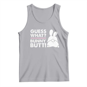 Funny Rabbit Guess What Bunny Butt Tank Top TS11 Athletic Heather Print Your Wear