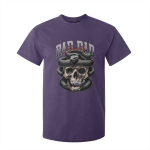 Funny Rad Dad Society T Shirt For Kid Dad Life Skull Snake Fathers Day TS11 Purple Print Your Wear