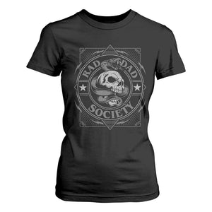 Funny Rad Dad Society T Shirt For Women Vintage Skull Snake Fathers Day TS11 Black Print Your Wear