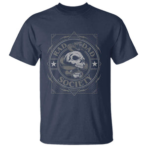 Funny Rad Dad Society T Shirt Vintage Skull Snake Fathers Day TS11 Navy Print Your Wear