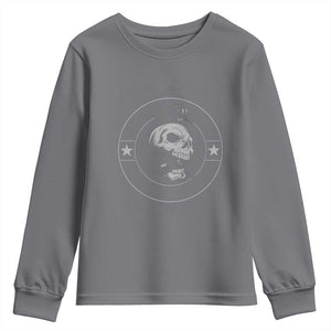 Funny Rad Dad Society Youth Sweatshirt Vintage Skull Snake Fathers Day TS11 Charcoal Print Your Wear