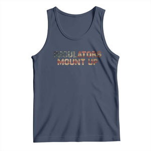 Funny Regulators Mount Up 4th Of July USA Independence Day Tank Top TS11 Navy Print Your Wear