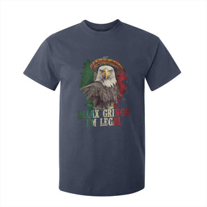 Funny Relax Gringo I'm Legal T Shirt For Kid Cinco De Mayo Mexican Immigrant Eagle TS11 Navy Print Your Wear