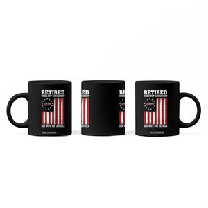 Funny Retired 2025 Coffee Mug Under New Management See Wife for Details American Flag TS10 Print Your Wear