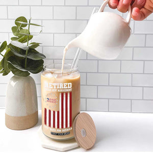 Funny Retired 2025 Glass Can Under New Management See Wife for Details American Flag TS10 Print Your Wear