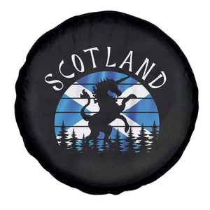 Funny Scotland Unicorn Scottish Flag Saltire Spare Tire Cover TS11 Print Your Wear