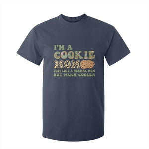 Funny Scout Girl Mom T Shirt For Kid I'm A Cookie Mom Cookie Dealer Troop Leader TS02 Navy Print Your Wear
