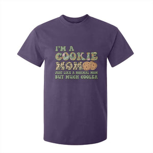 Funny Scout Girl Mom T Shirt For Kid I'm A Cookie Mom Cookie Dealer Troop Leader TS02 Purple Print Your Wear