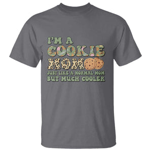 Funny Scout Girl Mom T Shirt I'm A Cookie Mom Cookie Dealer Troop Leader TS02 Charcoal Print Your Wear