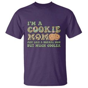 Funny Scout Girl Mom T Shirt I'm A Cookie Mom Cookie Dealer Troop Leader TS02 Purple Print Your Wear