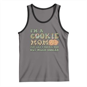 Funny Scout Girl Mom Tank Top I'm A Cookie Mom Cookie Dealer Troop Leader TS02 Deep Heather Black Print Your Wear