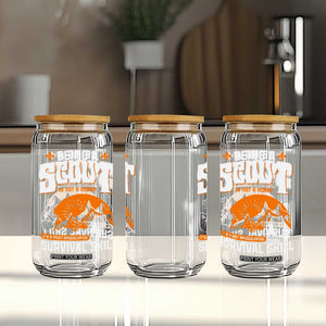 Funny Scout Glass Can Being A Scout Is Not A Hobby Survival Skill Adventure TS02 Print Your Wear