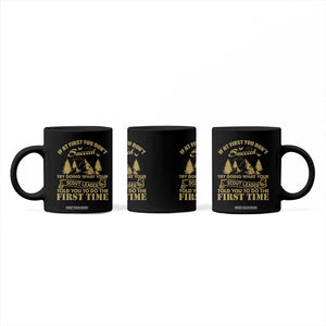 Funny Scouting Adventure Coffee Mug Doing What Your Scout Leader Told You To Do Camping Outdoors TS02 Print Your Wear