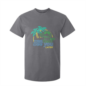 Funny See You Later Teacher Summer Alligator T Shirt For Kid Later Gator Last Day Of School TS11 Charcoal Print Your Wear