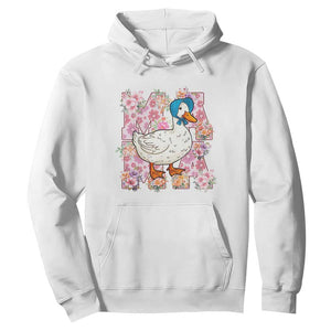 Funny Silly Mama Goose Hoodie Boho Flower Mother's Day TS11 White Print Your Wear