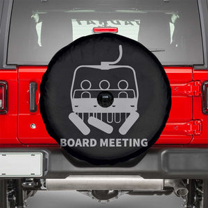 Funny Skiing Spare Tire Cover Snowboard Meeting Gift TS10 Black Print Your Wear