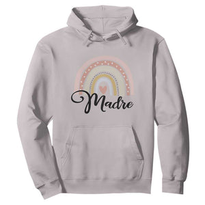 Funny Spanish Latina Mom Madre Hoodie Cute Rainbow TS11 Ice Gray Print Your Wear