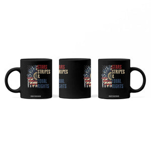Funny Stars Stripes And Equal Rights Coffee Mug 4th Of July Women's Rights Sunflower TS11 Print Your Wear