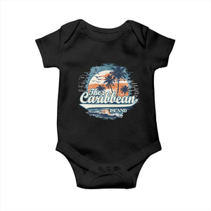 Funny The Caribbean Islands Baby Onesie Caribbean Sea Tour Summer Vacation TS11 Black Print Your Wear