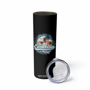 Funny The Caribbean Islands Skinny Tumbler Caribbean Sea Tour Summer Vacation TS11 Print Your Wear