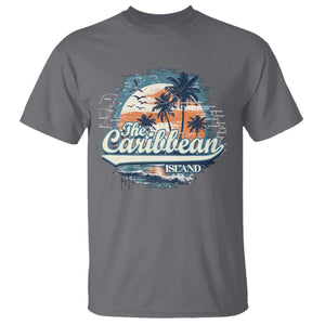 Funny The Caribbean Islands T Shirt Caribbean Sea Tour Summer Vacation TS11 Charcoal Print Your Wear