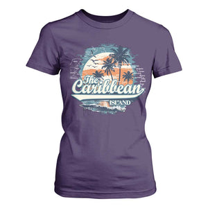 Funny The Caribbean Islands T Shirt For Women Caribbean Sea Tour Summer Vacation TS11 Purple Print Your Wear