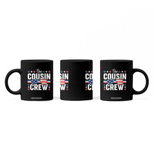 Funny The Cousin Crew 4th Of July Coffee Mug Patriotic American Family Matching TS11 Print Your Wear