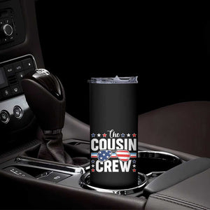 Funny The Cousin Crew 4th Of July Skinny Tumbler Patriotic American Family Matching TS11 Print Your Wear