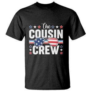 Funny The Cousin Crew 4th Of July T Shirt Patriotic American Family Matching TS11 Black Print Your Wear