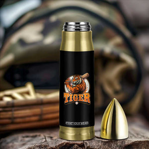 Funny Tiger Lover Baseball Animal Sport Bullet Tumbler Inspirational Athletic TS11 Print Your Wear