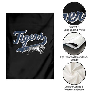 Funny Tiger Lover Sports Name Baseball Garden Flag TS11 Print Your Wear