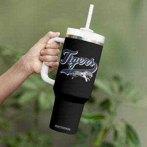 Funny Tiger Lover Sports Name Baseball Tumbler With Handle TS11 Print Your Wear