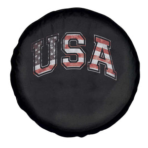 Funny USA Patriotic 4th of July American Flag Spare Tire Cover TS11 Print Your Wear