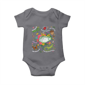 Funny VBS Crew Vacation Bible VBS Teacher Christian School 2025 Baby Onesie TS11 Charcoal Print Your Wear