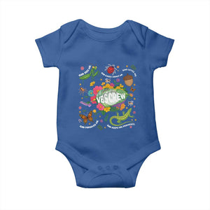 Funny VBS Crew Vacation Bible VBS Teacher Christian School 2025 Baby Onesie TS11 Royal Blue Print Your Wear