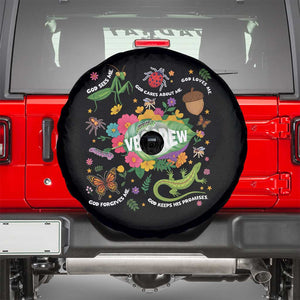 Funny VBS Crew Vacation Bible VBS Teacher Christian School 2025 Spare Tire Cover TS11 Black Print Your Wear