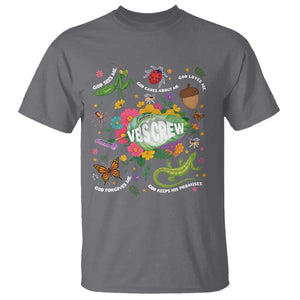 Funny VBS Crew Vacation Bible VBS Teacher Christian School 2025 T Shirt TS11 Charcoal Print Your Wear