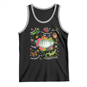 Funny VBS Crew Vacation Bible VBS Teacher Christian School 2025 Tank Top TS11 Black Athletic Heather Print Your Wear