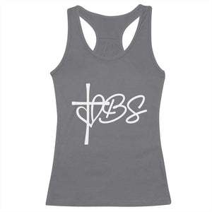 Funny VBS Vacation Bible School Racerback Tank Top Heart Cross TS11 Charcoal Print Your Wear